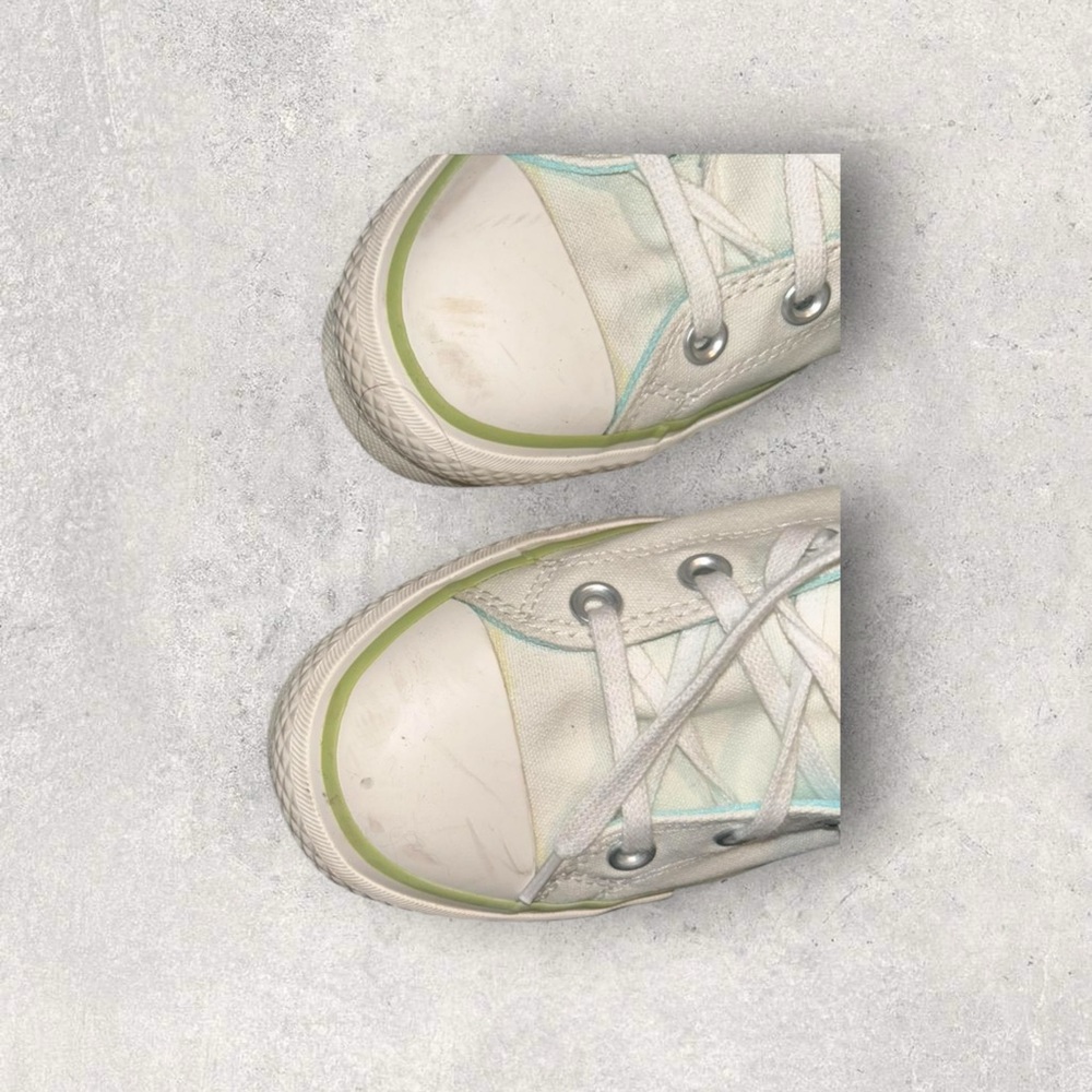 Converse Mint Green High-Top Sneakers - Picture 2 of 5